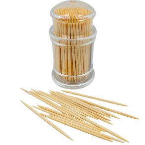 Tannpirkere av tre ENGER 150 pcs. Borddispenser