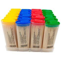 Bambu Tandpetare ENGER 75 st. Dispenser Tndare form