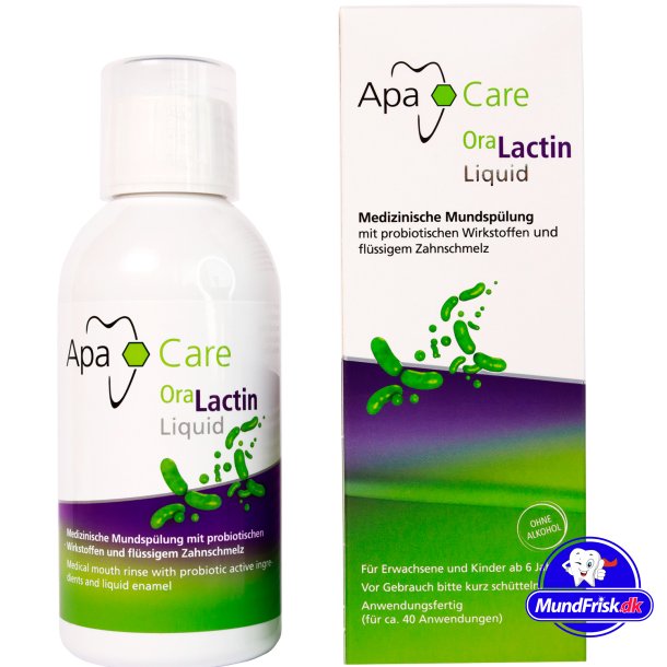 ApaCare munnvann flytende tannemalje Antibakteriell tann- og munnbalsam 200 ml