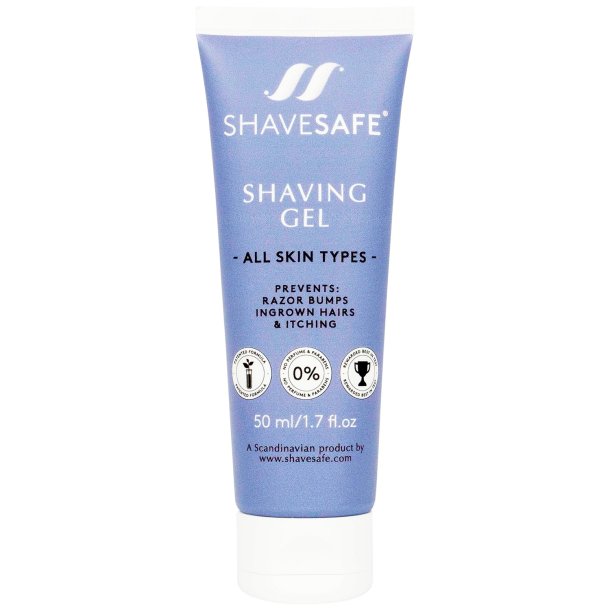 ShaveSafe Barbergel MEN All Skin Types 50 ml.