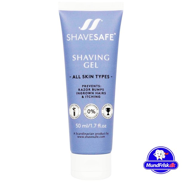 ShaveSafe Barbergel MEN All Skin Types 50 ml.