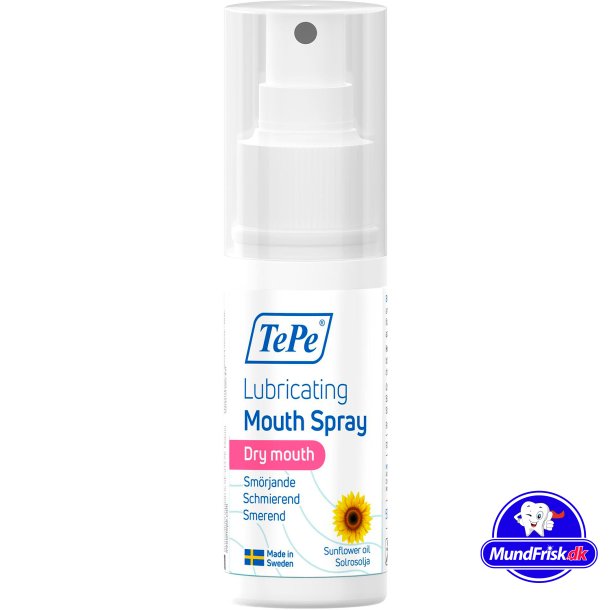 Mundspray gegen trockenen Mund, geschmacksneutral, TePe Sunflower 50 ml.