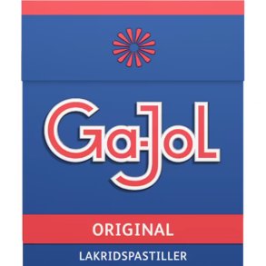 Ga-Jol Lakridspastiller Original Bl 23g