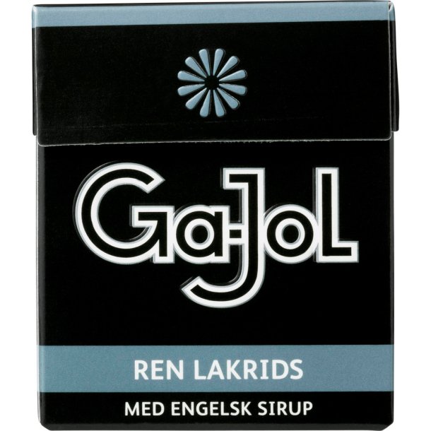Ga-Jol Lakritstabletter Pure Lakrits Svart 23g