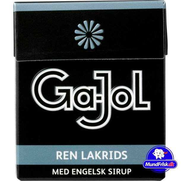 Ga-Jol Lakritstabletter Pure Lakrits Svart 23g