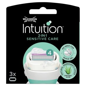 Wilkinson Sword Barberblade Woman Intuition Sensitive Care 3 stk.