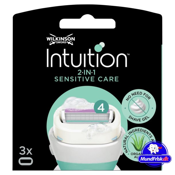 Wilkinson Sword Razor Blades Woman Intuition Sensitive Care 3 pcs.