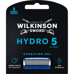 Wilkinson 8 st. Hydro 5 rakblad