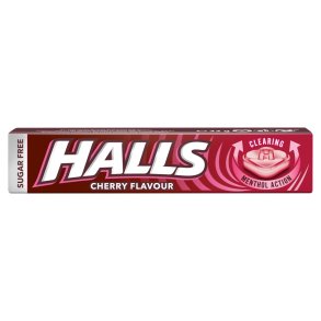 Halls Menthol Action Halstabletter Cherry 32g
