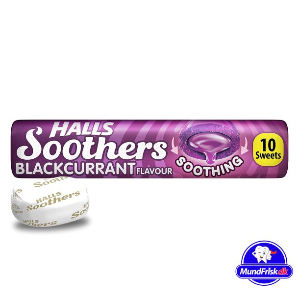 HALLS Soothers Halspastillen Blackcurrant 45g