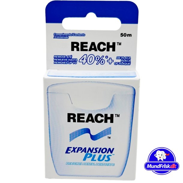 Reach Expansion Plus DentoTape Waxed Johnson &amp; Johnson 50 mtr.
