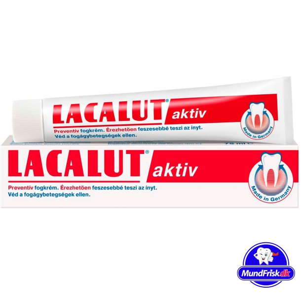 Paradentose Tandpasta LACALUT Aktiv Hydroxyapatit 75 ml