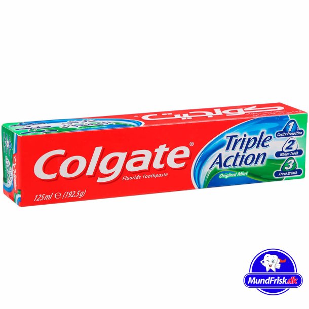 Colgate Zahnpasta 125 ml Triple Action Original Mint