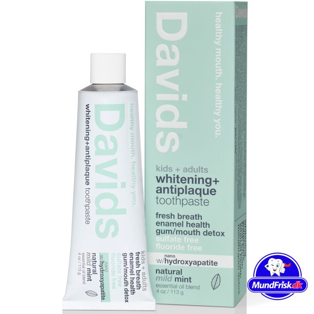 Davids Hydroxylapatit-Zahnpasta, Natural milde Mint , 113 g