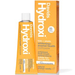 Davids Kids Hydroxyapatit tandkrm Natural Orange &amp; Vanilla 113g