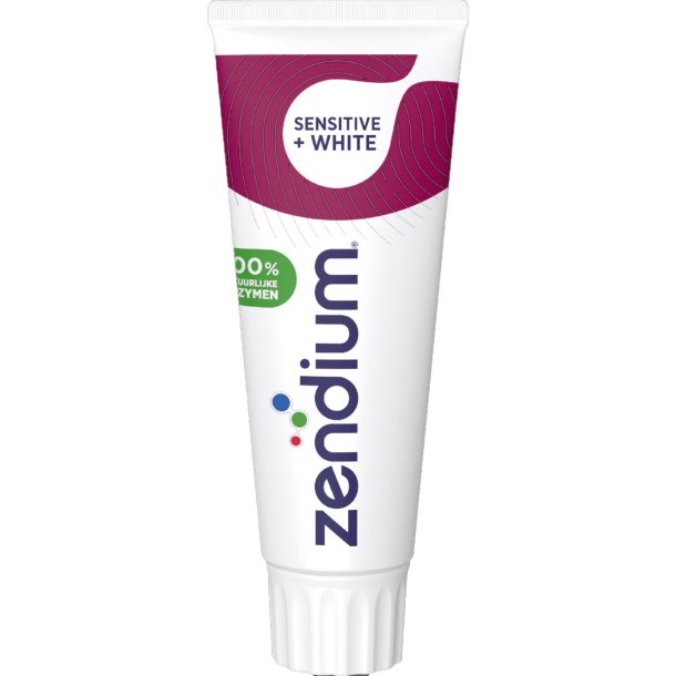 Zendium Tandpasta Sensitive + White 75 ml.
