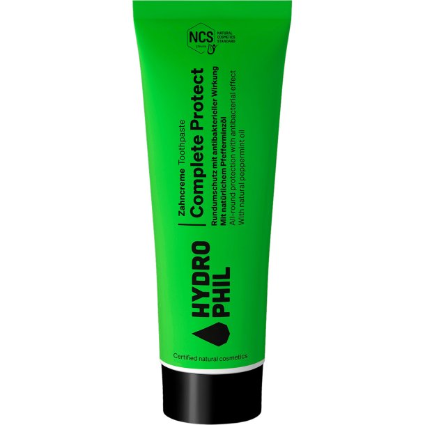 Naturlig Tandpasta HYDROPHIL Complete Protect Fluor 75 ml