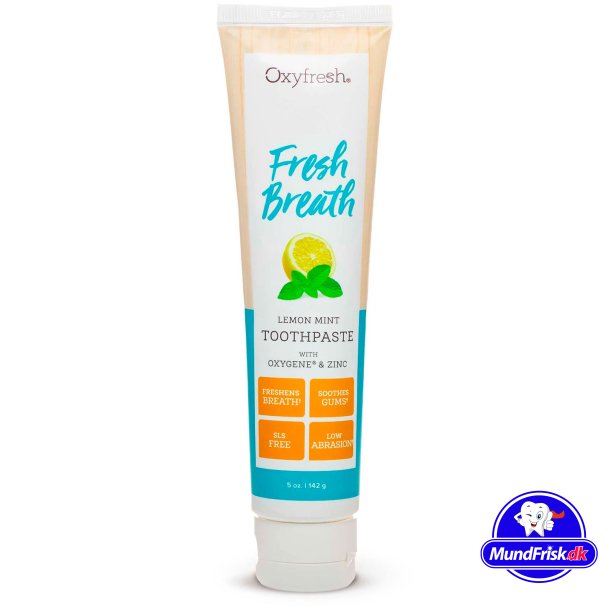 Oxyfresh Tannkrem Fresh Breath Sitron-Mint