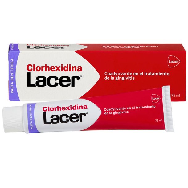 Klorheksidin Tannkrem 0.12 % LACER Klorheksadina 75 ml