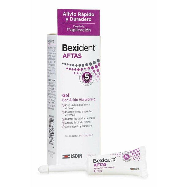 Oral Tooth Gel for Munnsr BEXIDENT Aftas 8 ml