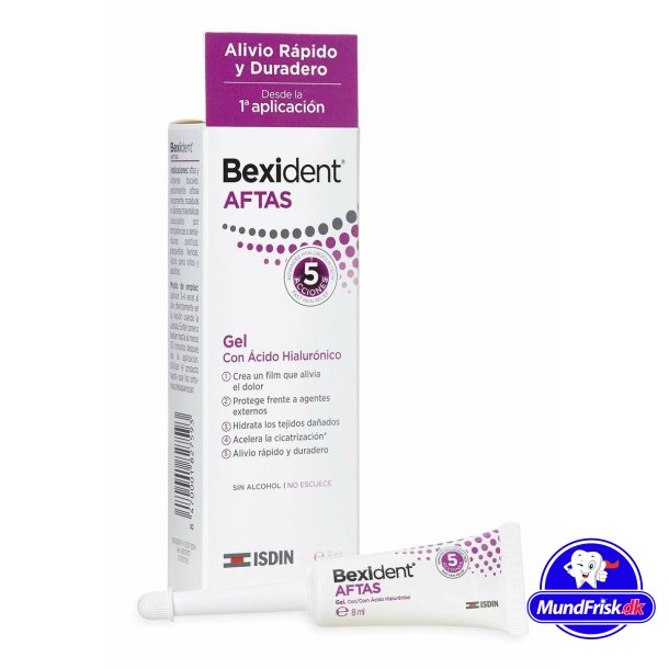 Oral Zahngel fr Aphten BEXIDENT Aftas 8 ml