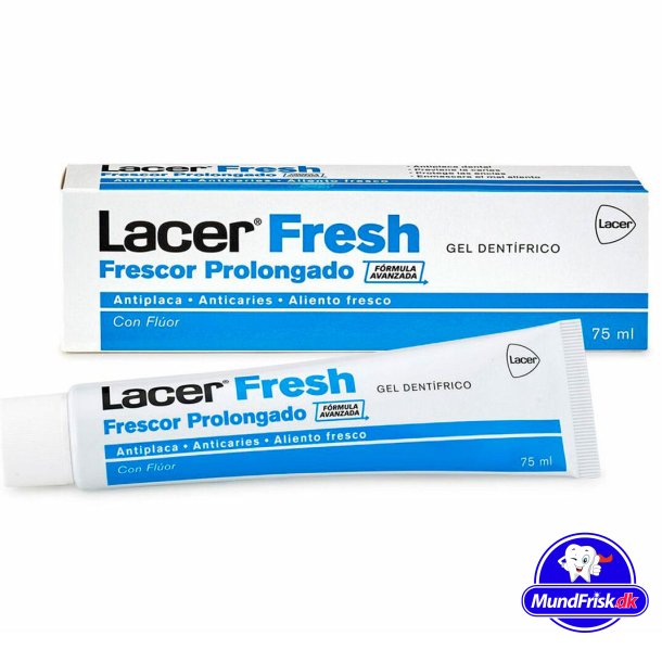 Zahnpasta gegen Mundgeruch LACER Fresh 75 ml