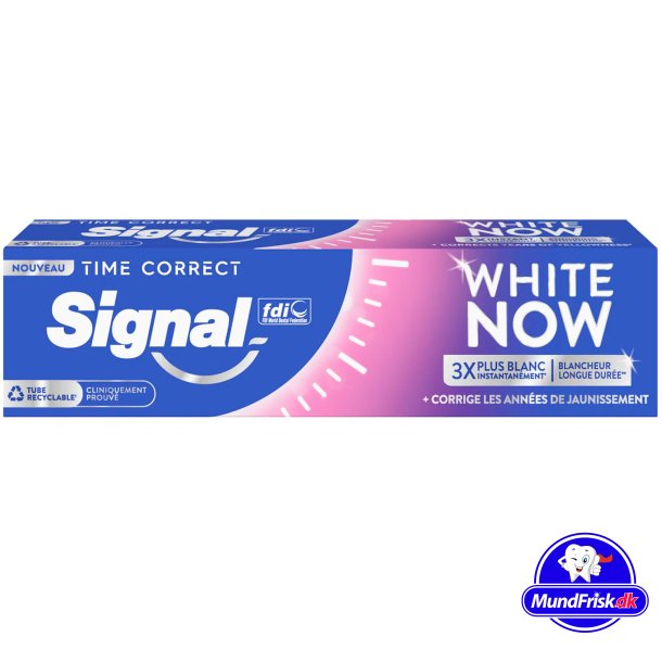 Zahnaufhellung Zahnpasta SIGNAL White Now Time Correct 75 ml