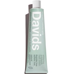 Naturlig Whitening tandkrm DAVIDS Premium Fresh Breath 149g