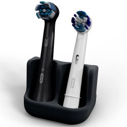 Qikfresh Hllare Fr Borsthuvuden Silikon 2-delat