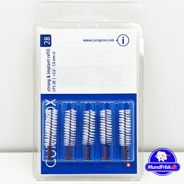 Curaprox Interspace Brushes Strong &amp; Implant Cps 28