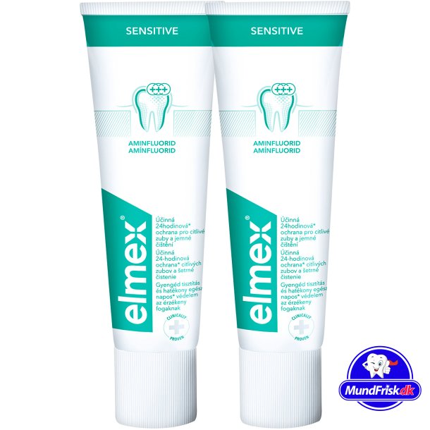 Elmex Sensitive Zahnpasta 2 x 75 ml Schutz vor Vereisung