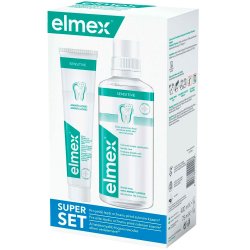 Elmex Sensitive Tandpasta + Mundskyl mod Isninger