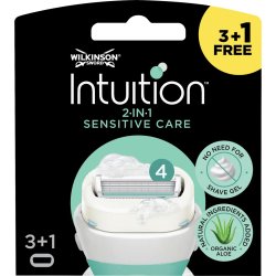 Wilkinson Sword Razor Blades Woman Intuition Sensitive Care 4 st.