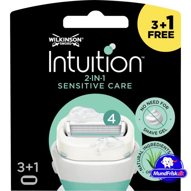 Wilkinson Sword Rasierklingen Woman Intuition Sensitive Care 4 Stk.