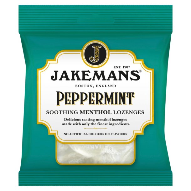 Jakemans Halspastiller Peppermint 73 gr.