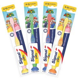 Super Mario Brnetandbrste SIGNAL Junior fra 6 r