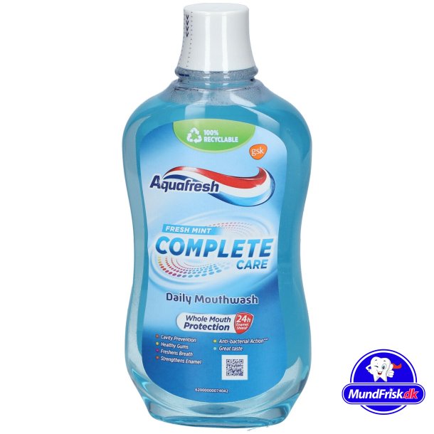 Aquafresh Munvatten Complete Care Fresh Mint 500 ml.