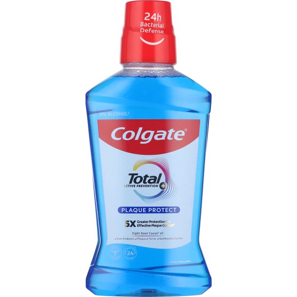 Colgate Total Munvatten Plaque Protect 500 ml.