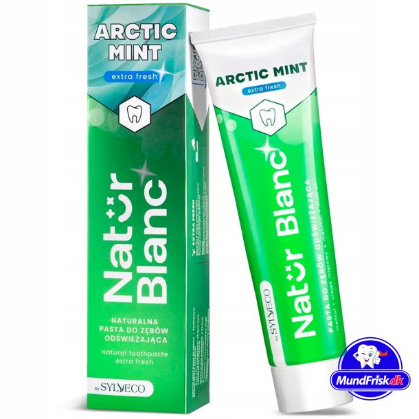 Chlorhexidin-Zahnpasta SYLVECO Natur Blanc Arctic Mint 100 ml