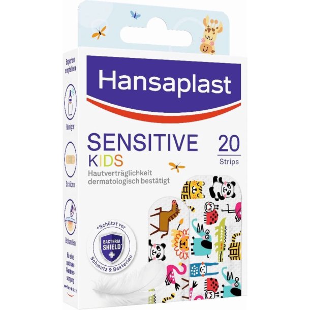 Sensitive Brneplastre HANSAPLAST Animals 20 stk.