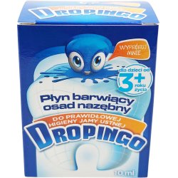 Vtska fr frgning av tandplack DROPINGO 10 ml