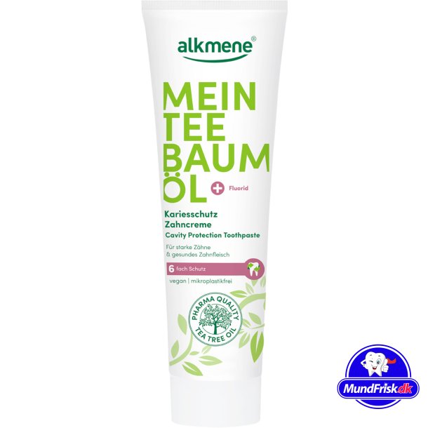 Naturlig Tandpasta ALKMENE Tea Tree Cavity Protection 100 ml