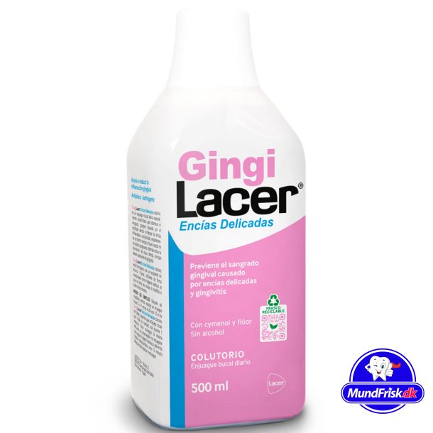 Mundskyl Bldende Tandkd Gingi LACER 500 ml