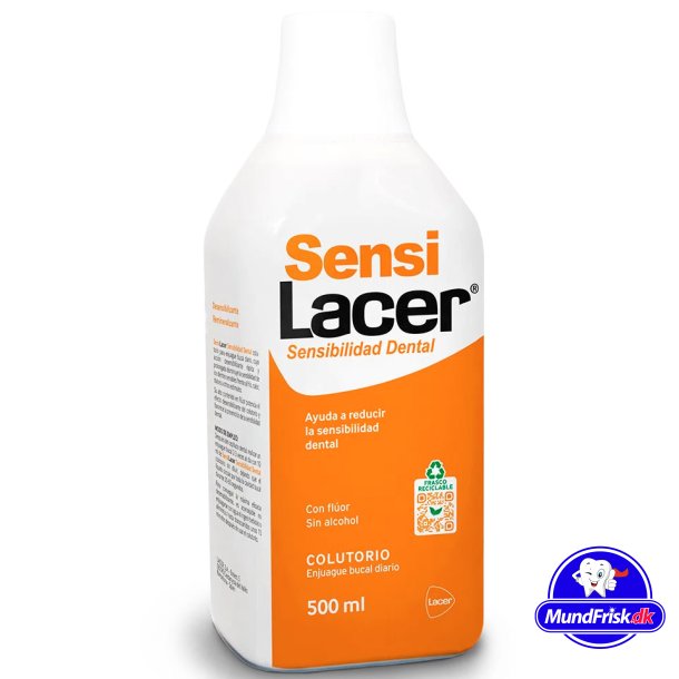 Mundskyl Flsomme Tnder Sensi LACER Sensitive Teeth 500 ml