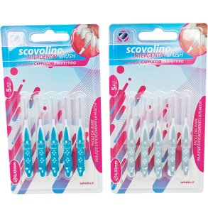 Interdentalborstar 5 st. SETABLU 0,45 mm Inkl. Skyddskpor