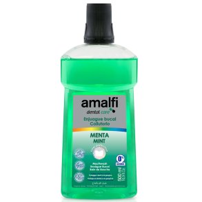 Alkoholfri Fluor Mundskyl AMALFI Mint 500 ml