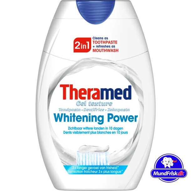 THERAMED 2in1 Whitening Power Zahnpasta-Gel 75 ml.