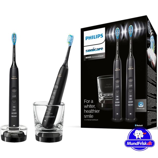 Philips Sonicare DiamondClean 9000 DUO Elektrische Zahnbrste BLACK