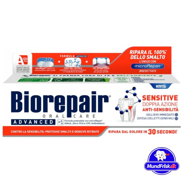 Hydroxylapatit-Zahnpasta BIOREPAIR Advanced Sensitivity 75 ml