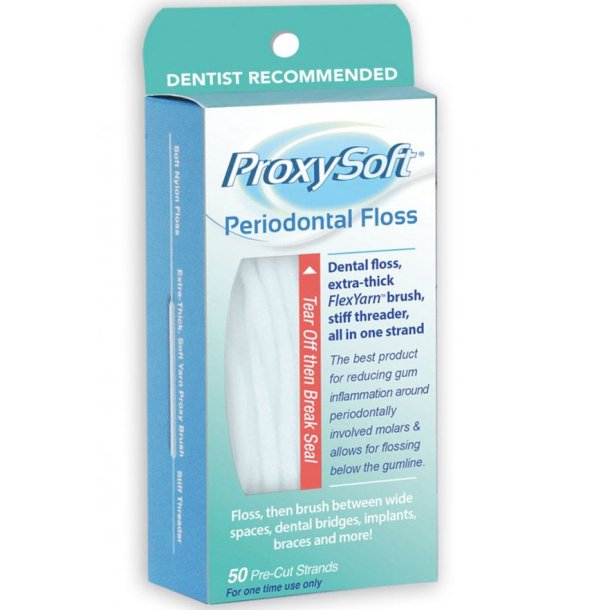 ProxySoft Tandtrd Periodontal Floss Dental Floss 50 stk.